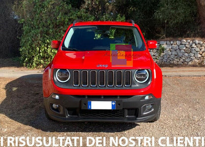 HEADLIGHTS SUITABLE FOR JEEP RENEGADE 2014-2021 FULL LED 