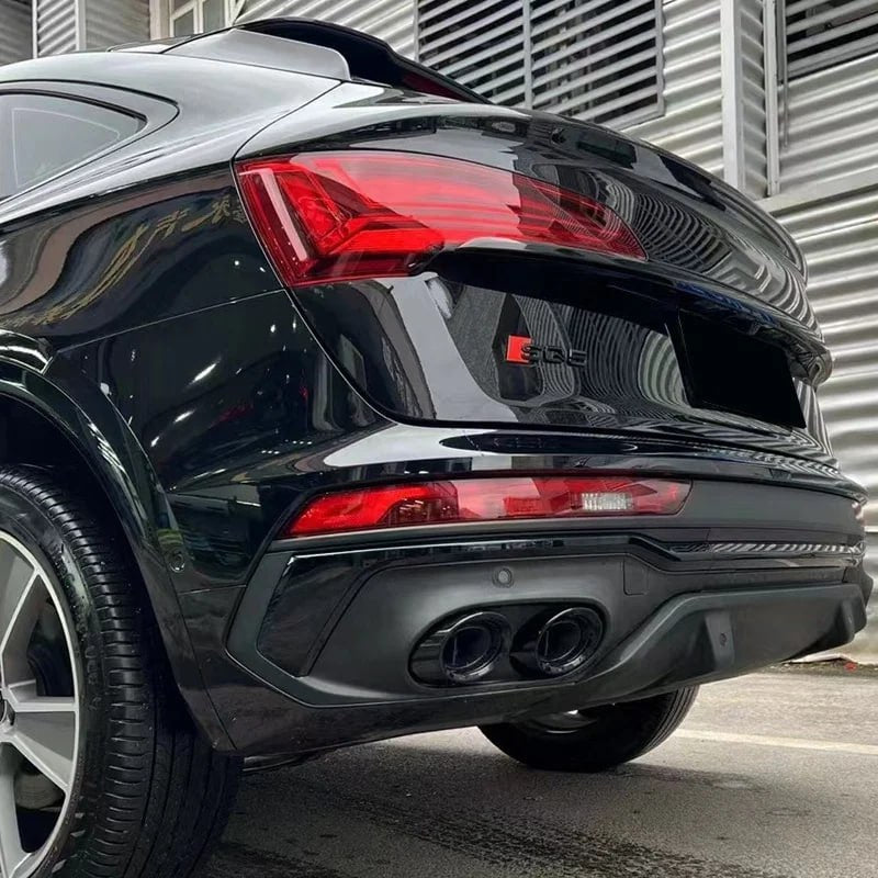 REAR DIFFUSER rear bumper abs suitable for Audi Q5 Sportback 2020+