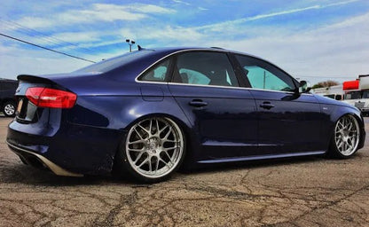 DIFFUSORE ADATTO PER AUDI A4 B8 2012-2015 SLINE LOOK RS4 GREZZO