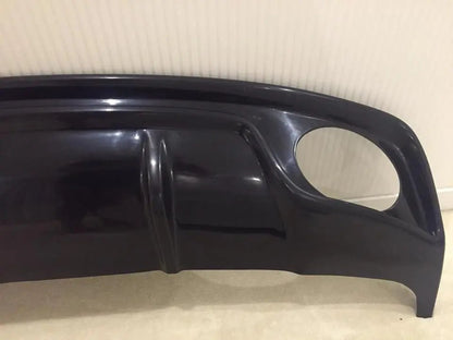 DIFFUSORE ADATTO PER AUDI A4 B8 2012-2015 SLINE LOOK RS4 GREZZO