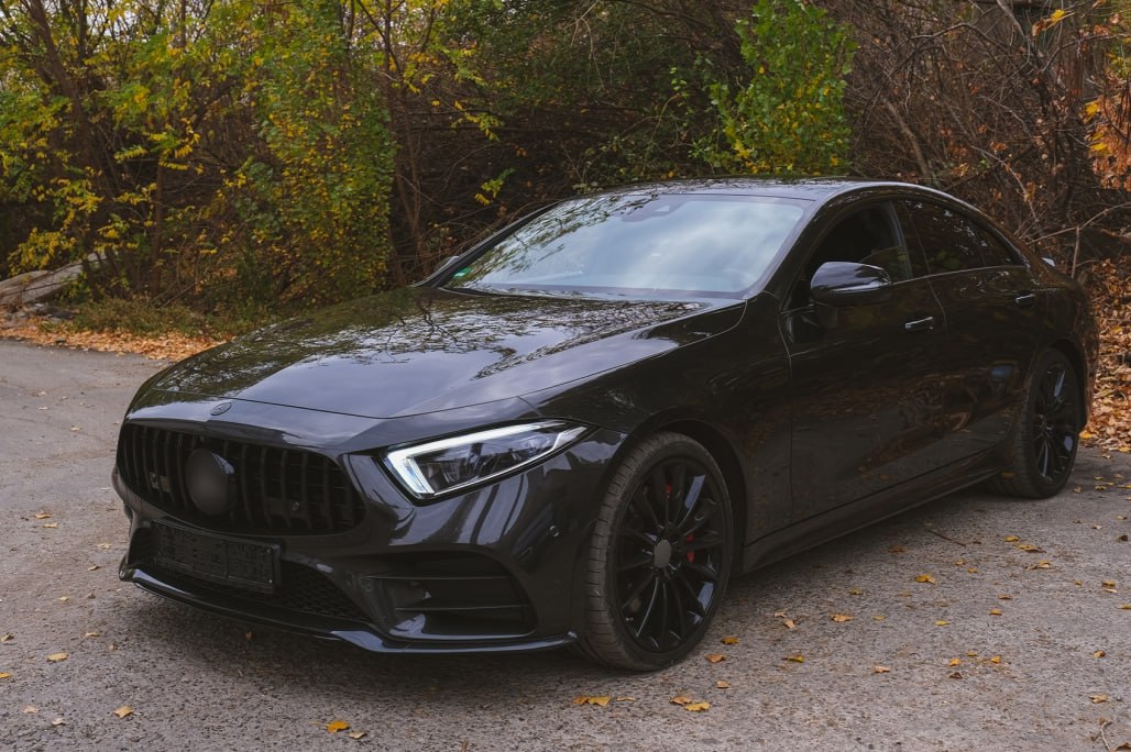 💫GRIGLIA ADATTO PER 🔝MERCEDES CLS C257 2018+ 💫AMG LOOK GT NERO LUDICO🔝