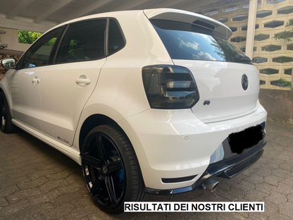 PARAURTI POSTERIORE Polo 6R 6C 2009-2018 Look GTI Bumper
