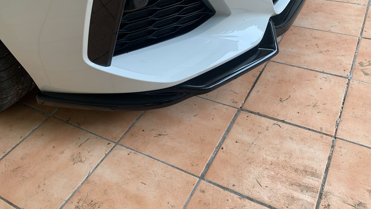 SPLITTER SUITABLE FOR BMW Z4 G29 2018+ M LOOK GLOSSY BLACK SPORTY DESIGN 