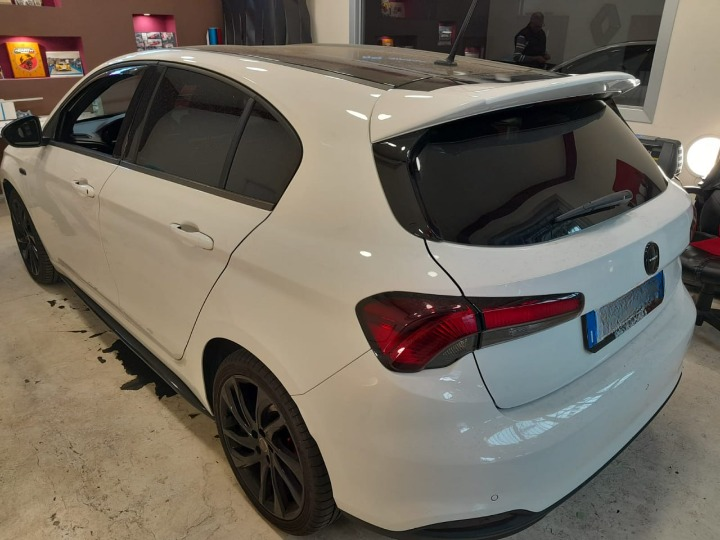 💕ART.1005 SPOILER FIAT TIPO 2015+ HATCHBACK GREZZO💕