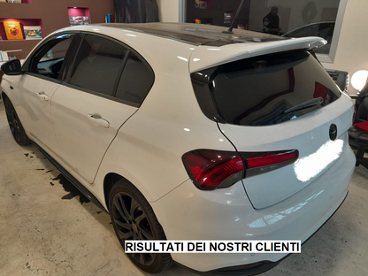 SPOILER TETTO ADATTO PER FIAT TIPO 2015+ HATCHBACK LOOK GREZZO DESIGN SPORTIVO