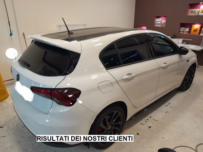 SPOILER TETTO ADATTO PER FIAT TIPO 2015+ HATCHBACK LOOK GREZZO DESIGN SPORTIVO
