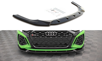 SPLITTER ADATTO PER AUDI A3 8Y 2020+ RS3 NERO LUCIDO