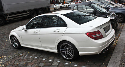 SPOILER SUITABLE FOR MERCEDES C CLASS C204 COUPE 2011-2014 GLOSSY BLACK