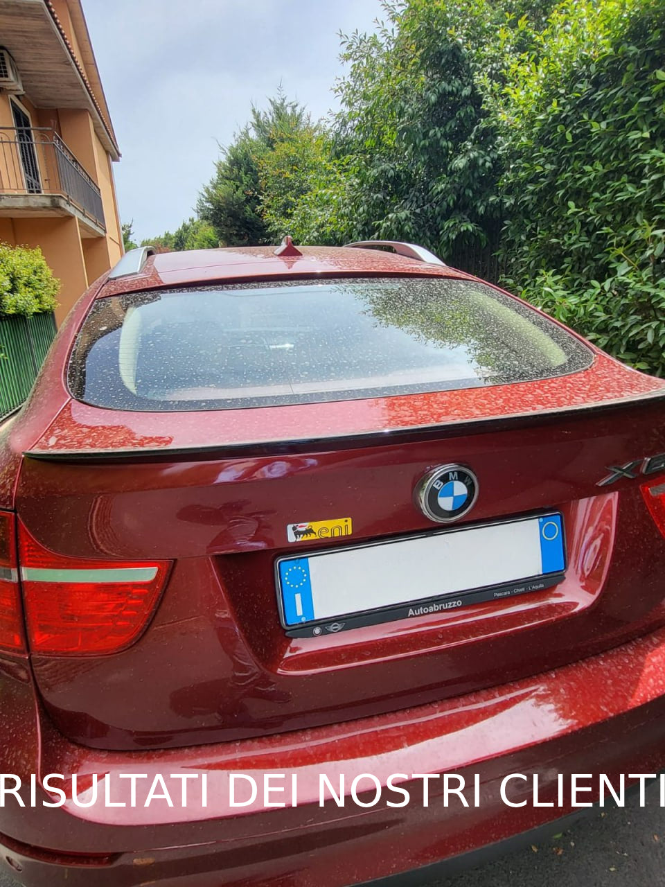 SPOILER adatto per BMW X6 E71 E72 2007-2014