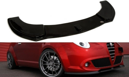 SPLITTER SUITABLE FOR ALFA ROMEO MITO 2008 - 2015 GLOSSY BLACK