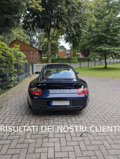 SPOILER POSTERIORE ADATTO PER PORSCHE 911 - 997 EFFETTO COFANO Rinspeed