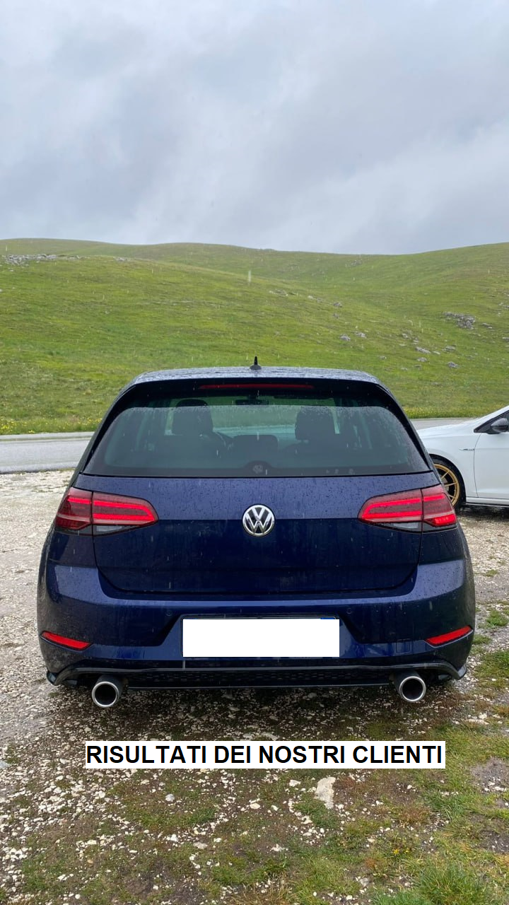 DIFFUSORE POSTERIORE ADATTO PER VW GOLF 7.5 2+2 (NIDO APE) LOOK SPORTIVO