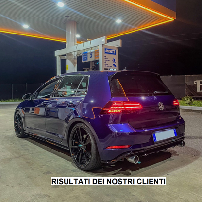DIFFUSORE POSTERIORE ADATTO PER VW GOLF 7.5 2+2 DESIGN NIDO APE LOOK SPORTIVO