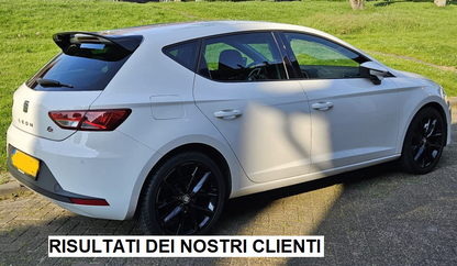 ROOF SPOILER FOR SEAT LEON 5F 5 DOORS 2012- 2020 REAR IN ABS FR 0406