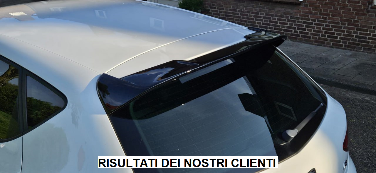 ROOF SPOILER FOR SEAT LEON 5F 5 DOORS 2012- 2020 REAR IN ABS FR 0406