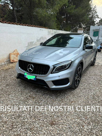 Griglia sportiva nero lucido ADATTO per Mercedes GLA X156 13-16