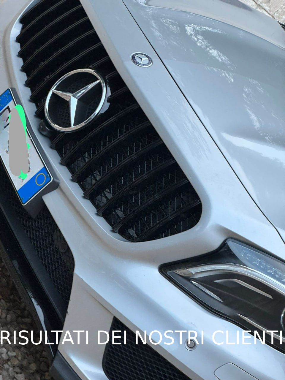 Griglia sportiva nero lucido ADATTO per Mercedes GLA X156 13-16