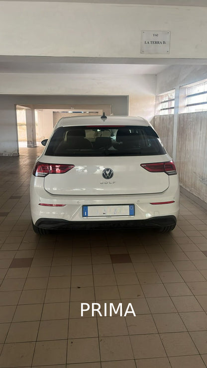 SPOILER TETTO ADATTO PER VW GOLF 8 LOOK R NERO LUCIDO DESIGN SPORTIVO