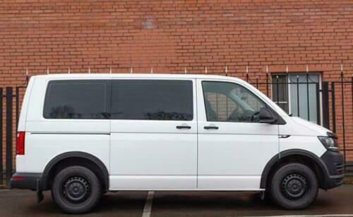 PARAFANGHI ADATTI PER VW TRANSPORTER T5 T5.1 2003-2015 NERO OPACO