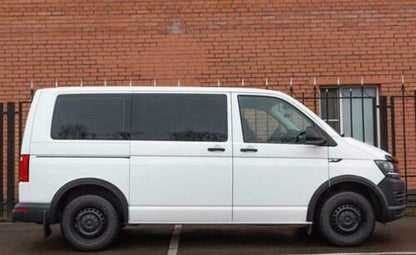 PARAFANGHI ADATTI PER VW TRANSPORTER T5 T5.1 2003-2015 NERO OPACO