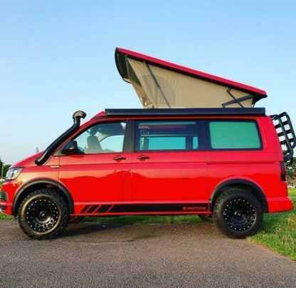 PARAFANGHI ADATTI PER VW TRANSPORTER T5 T5.1 2003-2015 NERO OPACO