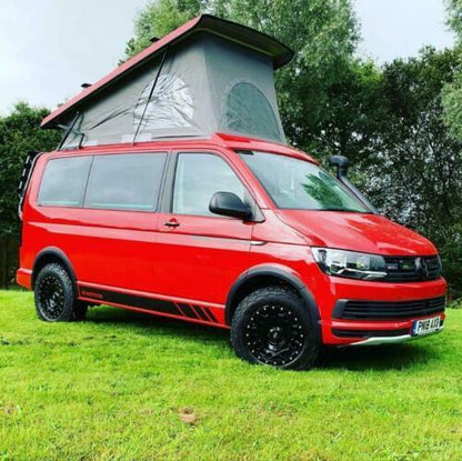 PARAFANGHI ADATTI PER VW TRANSPORTER T5 T5.1 2003-2015 NERO OPACO