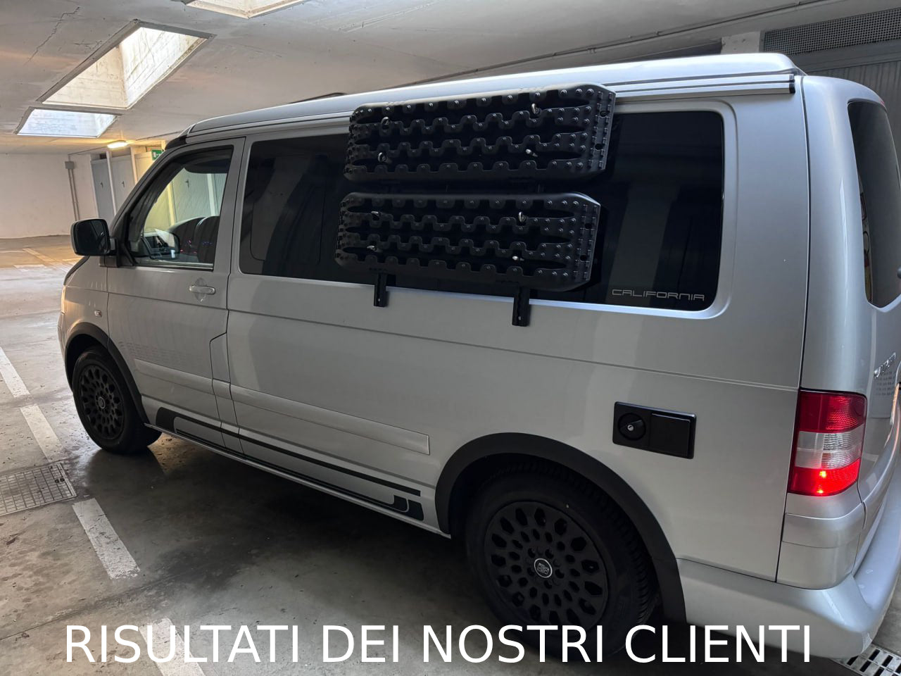 PARAFANGHI ADATTI PER VW TRANSPORTER T5 T5.1 2003-2015 NERO OPACO