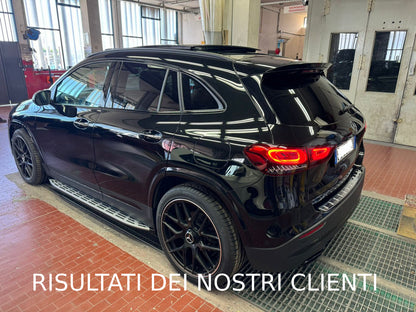 SPOILER TETTO POSTERIORE AMG PER MERCEDES GLA H247 2020+ ALA AGGIUNTIVA NERO