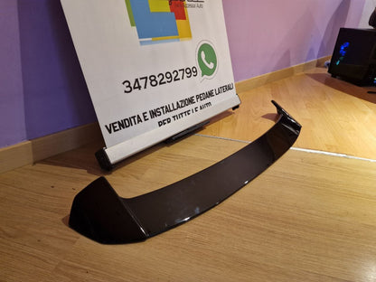 SPOILER POSTERIORE SUL TETTO BMW SERIE 1 F20 F21 2011-2019 NERO LUCIDO