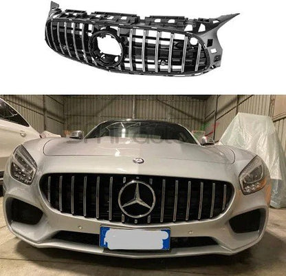 Griglia panamericana Cromata ADATTA PER MERCEDES AMG GT C190 2014-2017 2 Porte