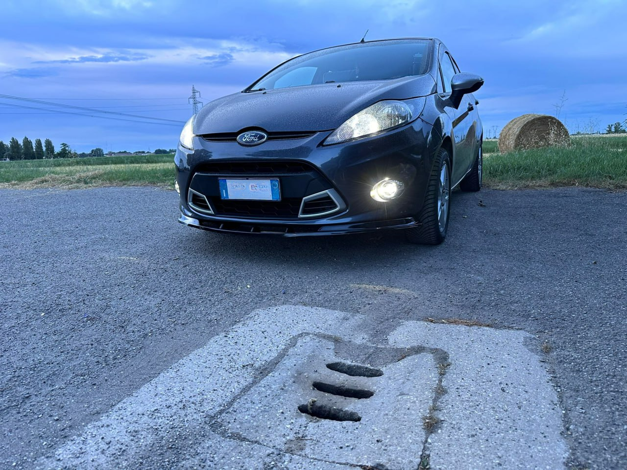 SPLITTER ADATTO PER FORD FIESTA MK7 2008-2012