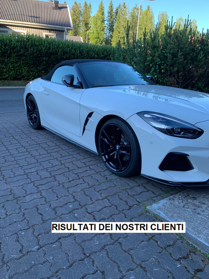 SPLITTER ADATTO PER BMW Z4 G29 2018+ LOOK M NERO LUCIDO DESIGN SPORTIVO