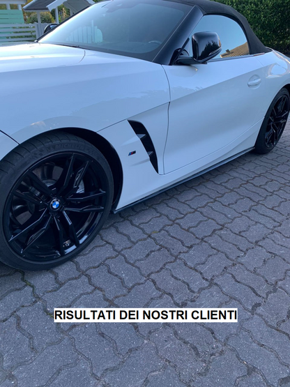 SPLITTER SUITABLE FOR BMW Z4 G29 2018+ M LOOK GLOSSY BLACK SPORTY DESIGN 