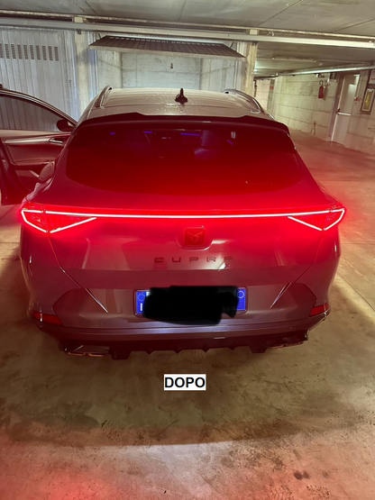 ALA AGGIUNTIVA ADATTA PER CUPRA FORMENTOR 2020+ NERO LUCIDO LOOK SPORTIVO