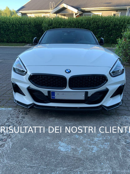 SPLITTER SUITABLE FOR BMW Z4 G29 2018+ M LOOK GLOSSY BLACK SPORTY DESIGN