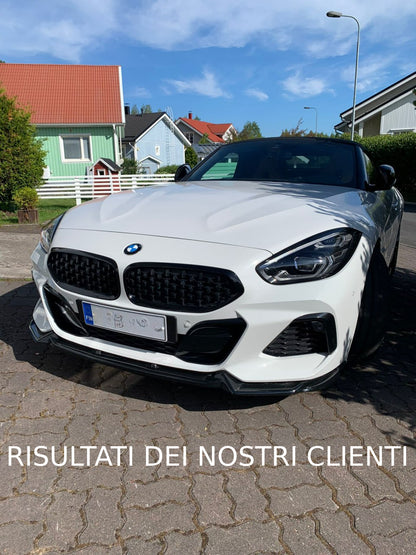 SPLITTER SUITABLE FOR BMW Z4 G29 2018+ M LOOK GLOSSY BLACK SPORTY DESIGN