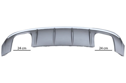 DIFFUSER suitable for Audi A3 8V 2016-2020 SEDAN CABRIO SLINE LOOK S3