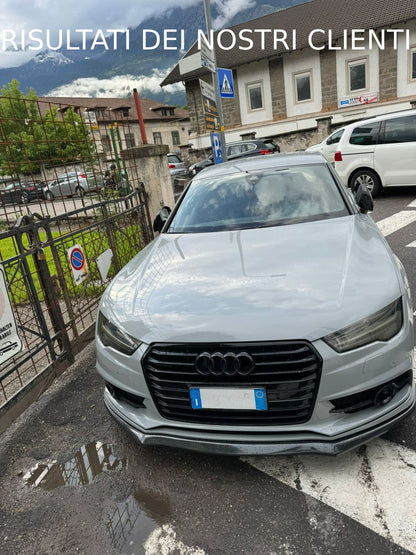 Splitter adatto per Audi S7 / A7 S-Line C7 FL 2014-2017 Front Splitter