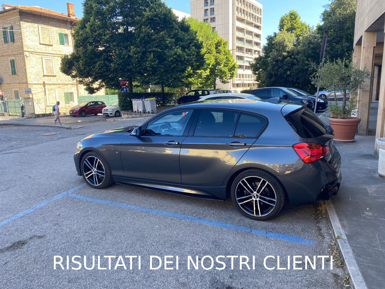 BMW SERIE 1 F20 F21 SOTTOSPLITTER MINIGONNE LATERALI SOTTOPORTA NERO LUCIDO 0034