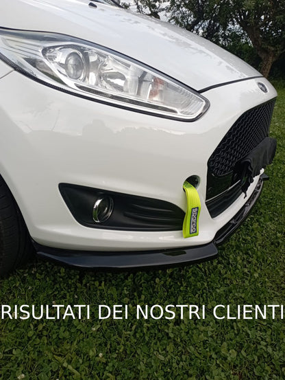 SPLITTER SUITABLE FOR FORD FIESTA MK7 FL 2012-2017 STANDARD GLOSS BLACK