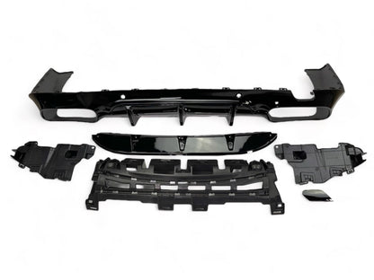 DIFFUSER SUITABLE FOR MERCEDES CLS C257 2018+ AMG LOOK CLS63s GLOSSY BLACK