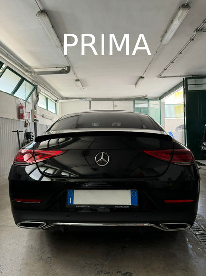 DIFFUSER SUITABLE FOR MERCEDES CLS C257 2018+ AMG LOOK CLS63s GLOSSY BLACK