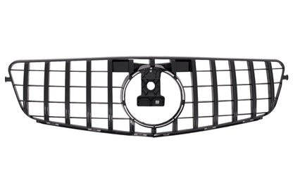 GRIGLIA ADATTA PER MERCEDES CLASSE C W204 C204 2007-2014 LOOK AMG GT NERO LUCIDO