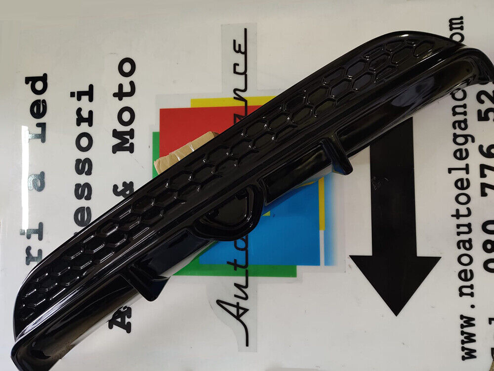 ART. 0508 DIFFUSORE FIESTA MK7 2008-2017 NERO LUCIDO