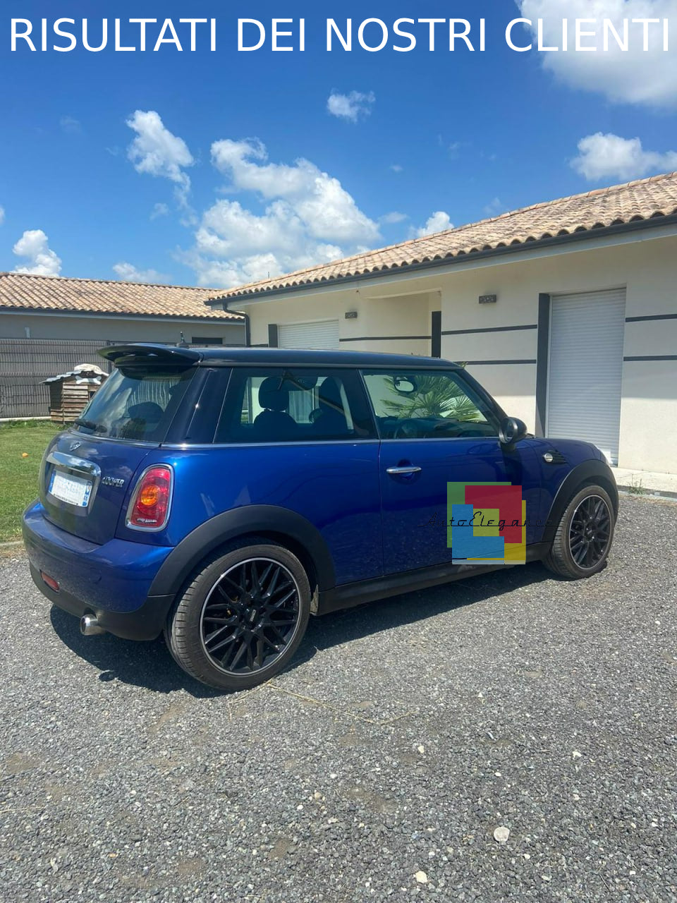 SPOILER ADATTO PER MINI COOPER R56 2005-2014 NERO LUCIDO LOOK SPORTIVO