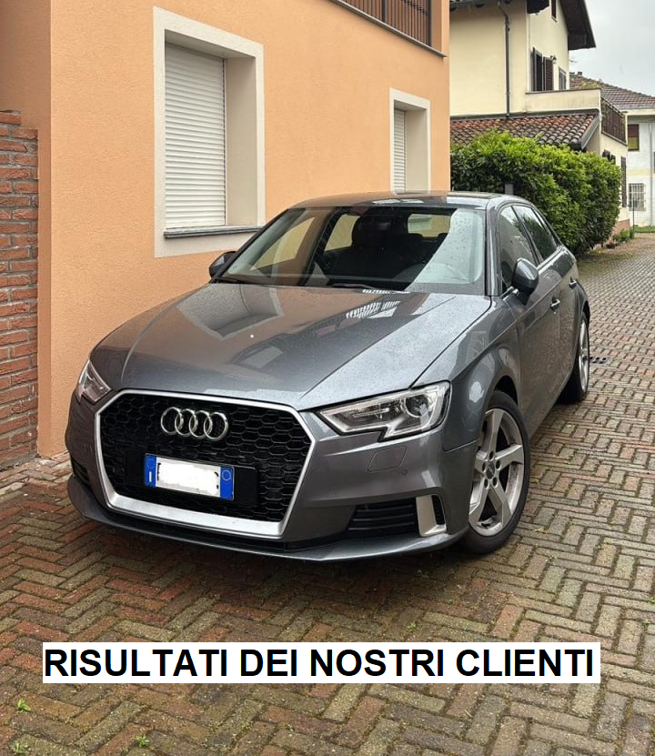 GRIGLIA ANTERIORE AUDI A3 8V 2016+ FACELIFT CALANDRA RS3 NIDO D'APE SILVER