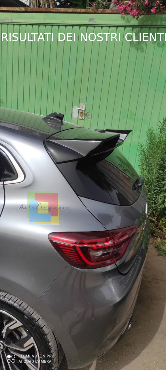 SPOILER SUITABLE FOR RENAULT CLIO 5 V 2019+ RAW CUP