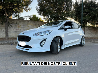 MINIGONNE LATERALI FORD FIESTA 5 PORTE 08-17 SOTTO PORTA LOOK ST / ZETEC S ABS