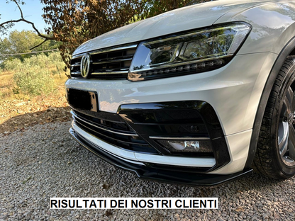 Splitter anteriore adatto per Volkswagen Tiguan MK2 R-Line 2015-2020