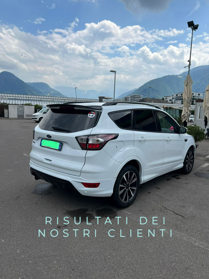 ROOF SPOILER SUITABLE FOR FORD KUGA II MK2 2012-2019 GLOSS BLACK